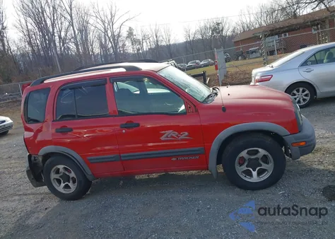 2003 Chevrolet Tracker Hard Top Zr2 z USA, uszkodzony, nr VIN 2CNBJ734436918886